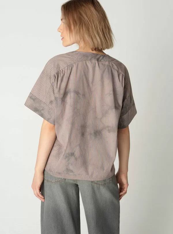 Sale Blouse Brume Femme Hauts