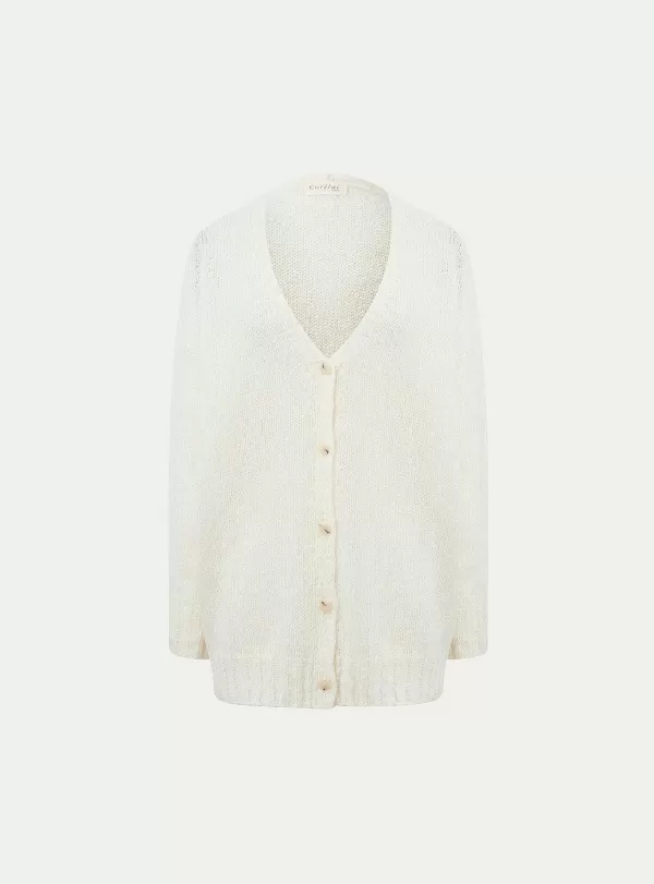 Discount Cardigan Bianca Femme Maille